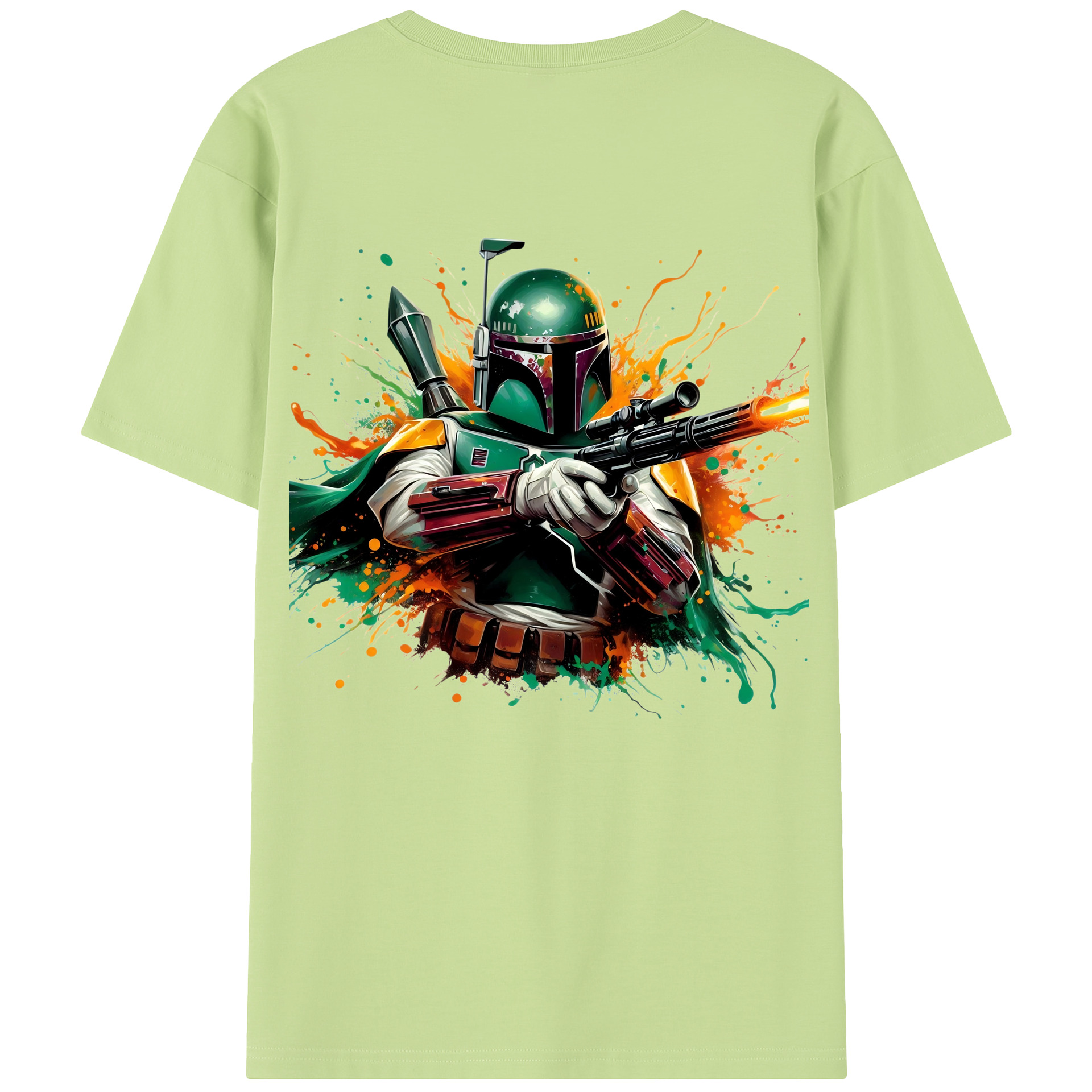 （画像用） スター・ウォーズ Star Wars 綿100％半袖Tシャツ（背面プリント）